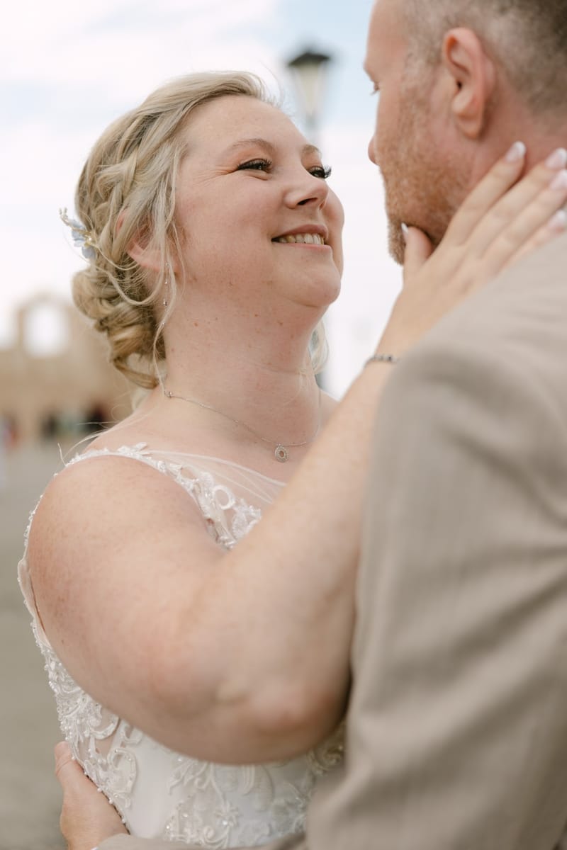 Bridal Preparation and First Look and Couple Photoshoot before ceremony