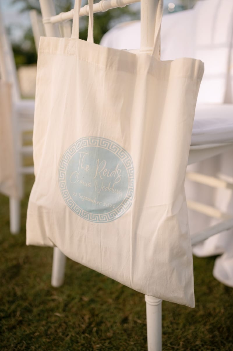 Fiona & Paul Blue theme Wedding in Crete