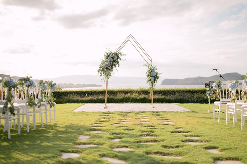 Fiona & Paul Blue theme Wedding in Crete