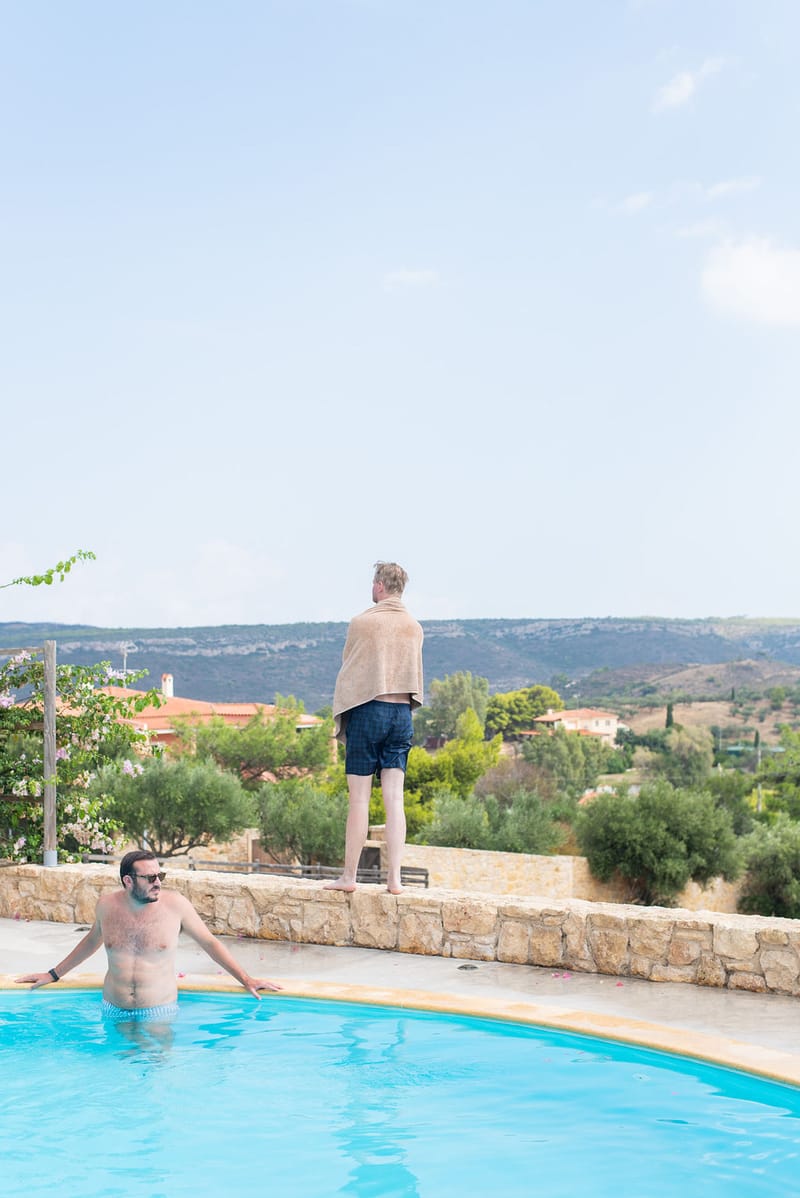 Marina & Dan Prewedding Party in Athens Villa