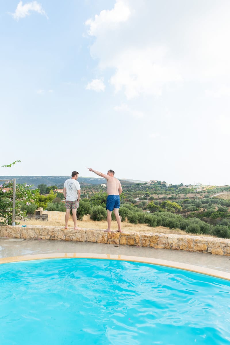 Marina & Dan Prewedding Party in Athens Villa
