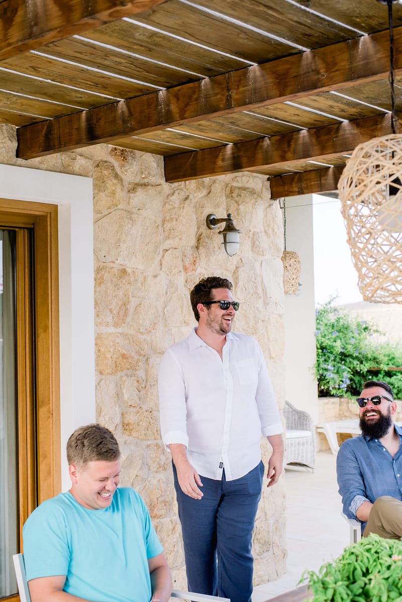 Marina & Dan Prewedding Party in Athens Villa