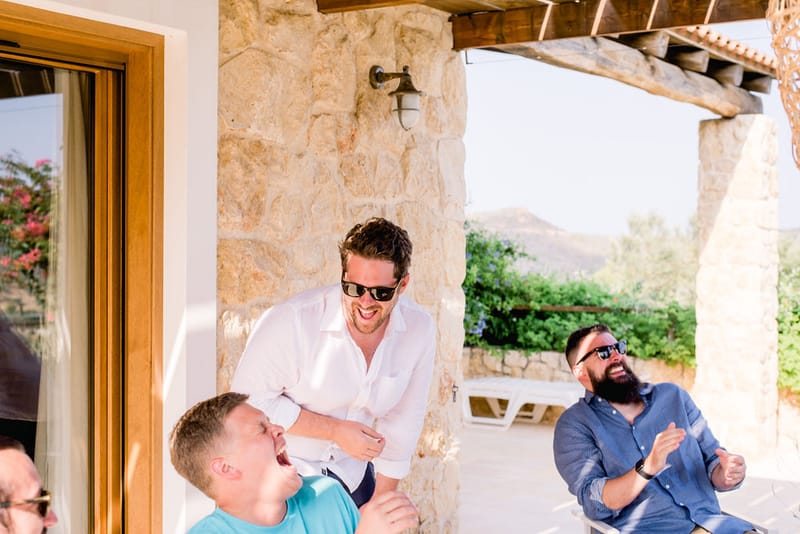 Marina & Dan Prewedding Party in Athens Villa