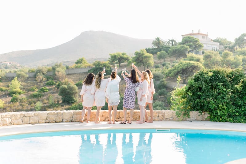 Marina & Dan Prewedding Party in Athens Villa