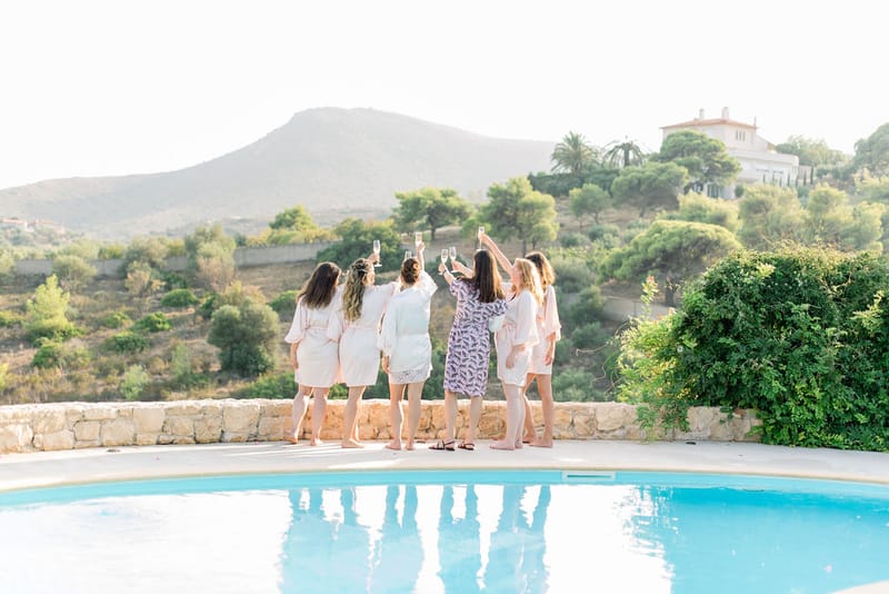Marina & Dan Prewedding Party in Athens Villa