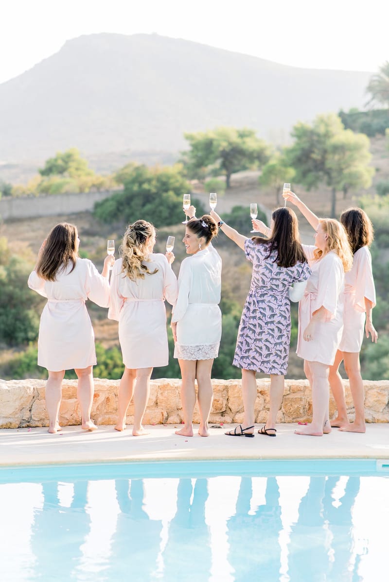 Marina & Dan Prewedding Party in Athens Villa