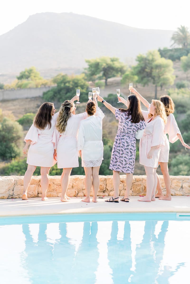 Marina & Dan Prewedding Party in Athens Villa