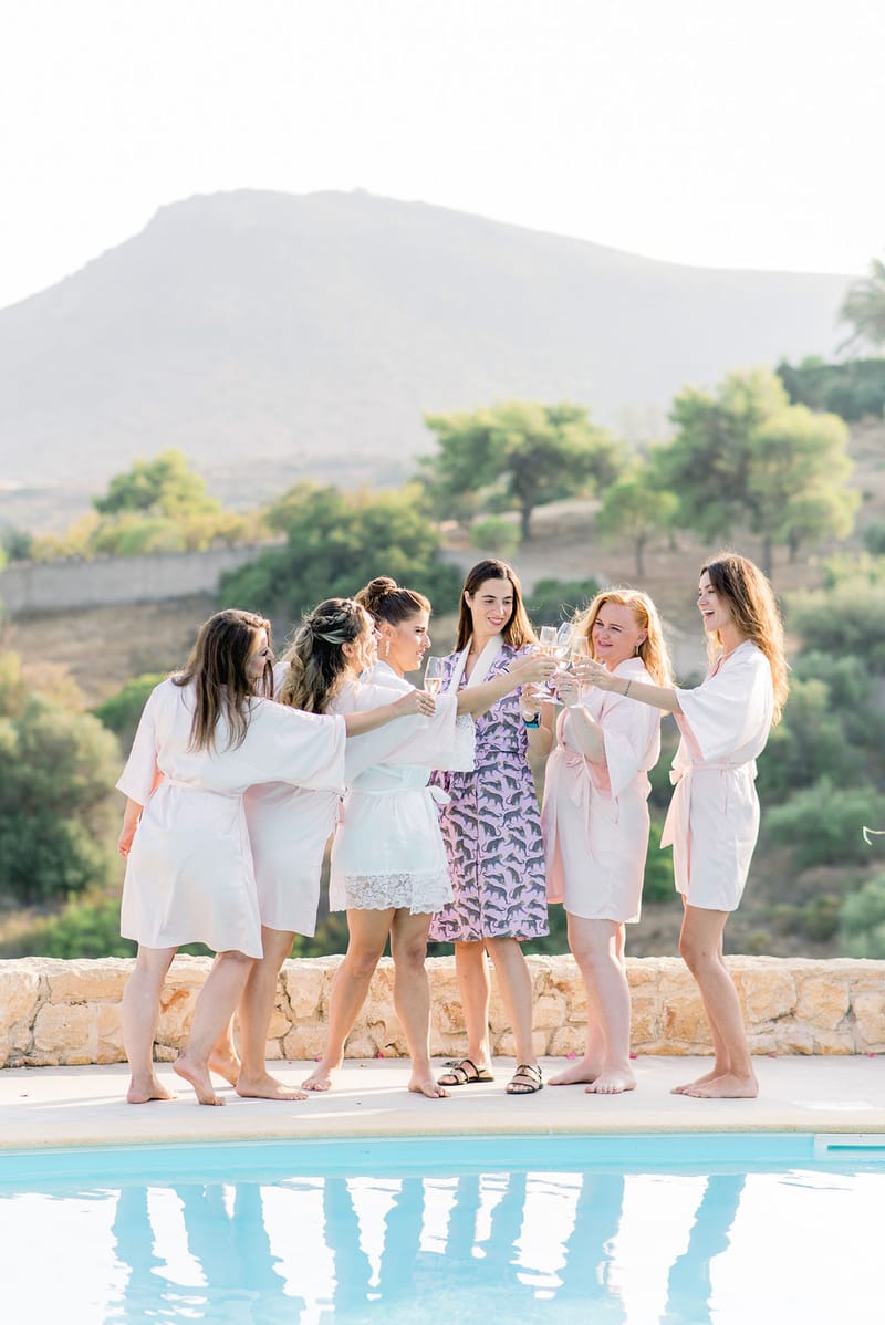 Marina & Dan Prewedding Party in Athens Villa