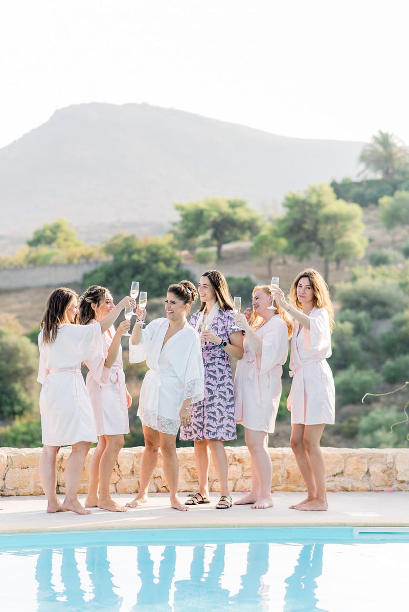 Marina & Dan Prewedding Party in Athens Villa