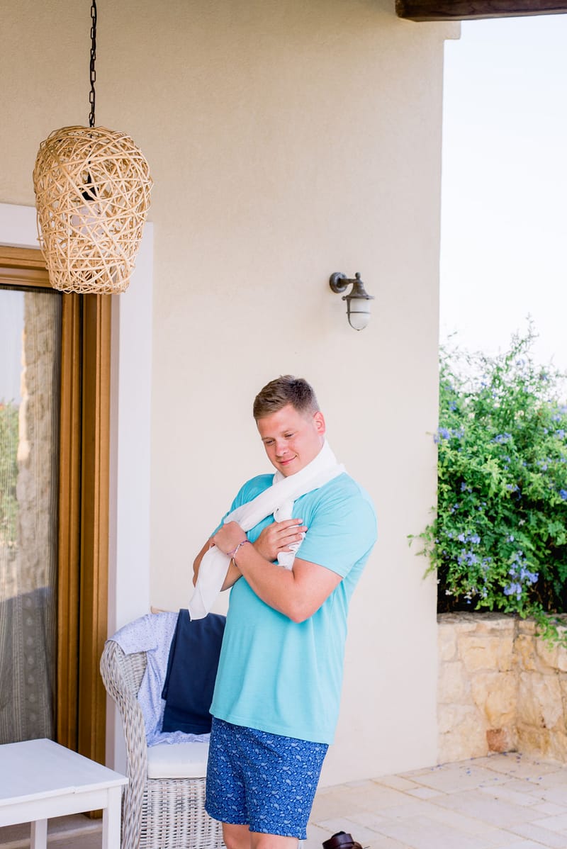 Marina & Dan Prewedding Party in Athens Villa