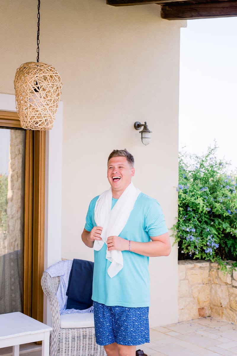 Marina & Dan Prewedding Party in Athens Villa