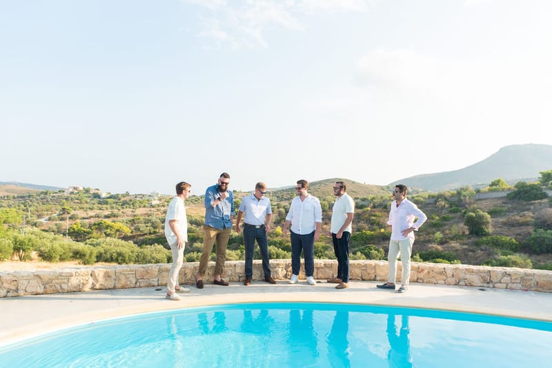 Marina & Dan Prewedding Party in Athens Villa