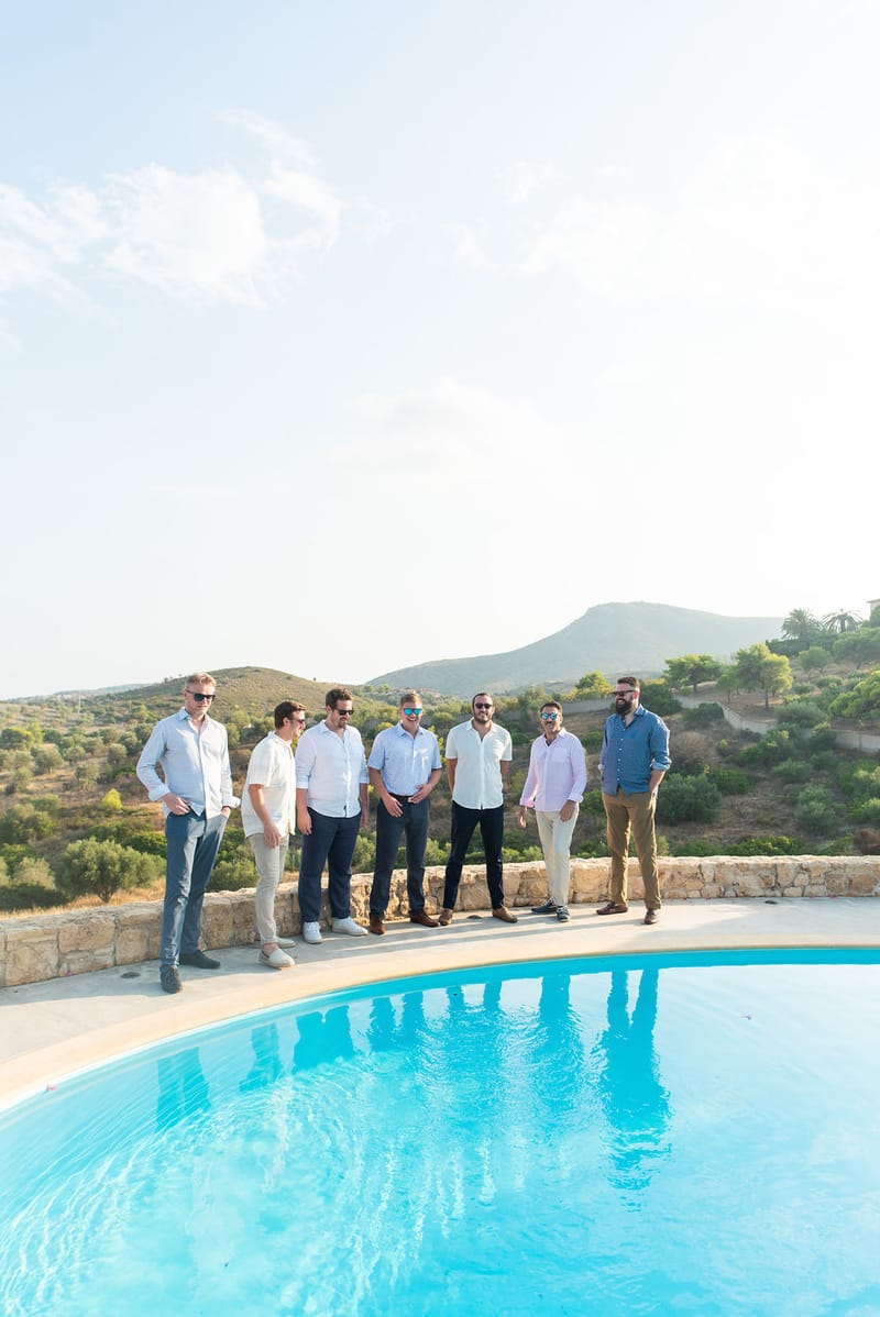Marina & Dan Prewedding Party in Athens Villa