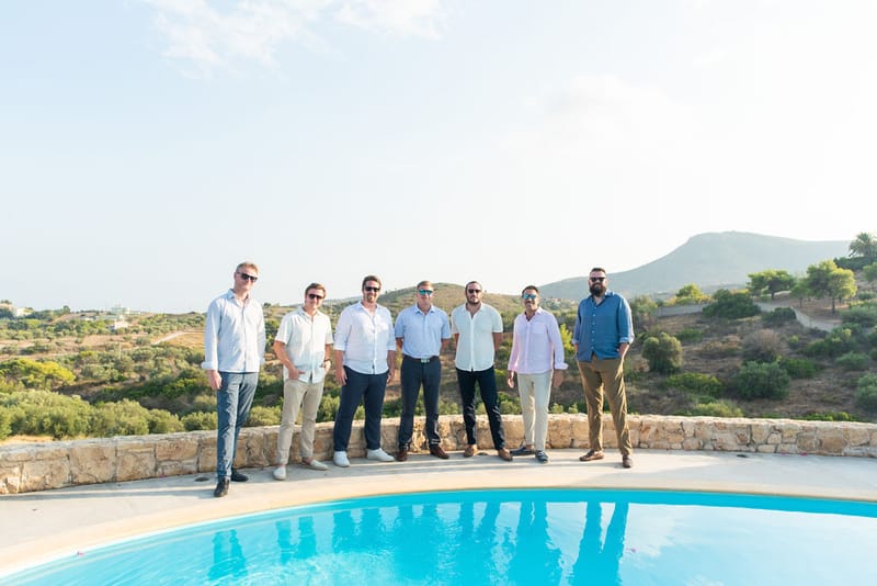 Marina & Dan Prewedding Party in Athens Villa