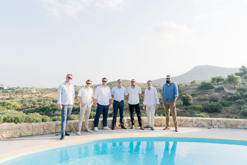 Marina & Dan Prewedding Party in Athens Villa