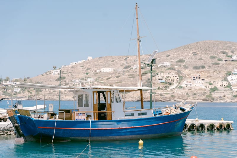 Jenny & Padraig Wedding at the Cycladic Gem Villa in Ios