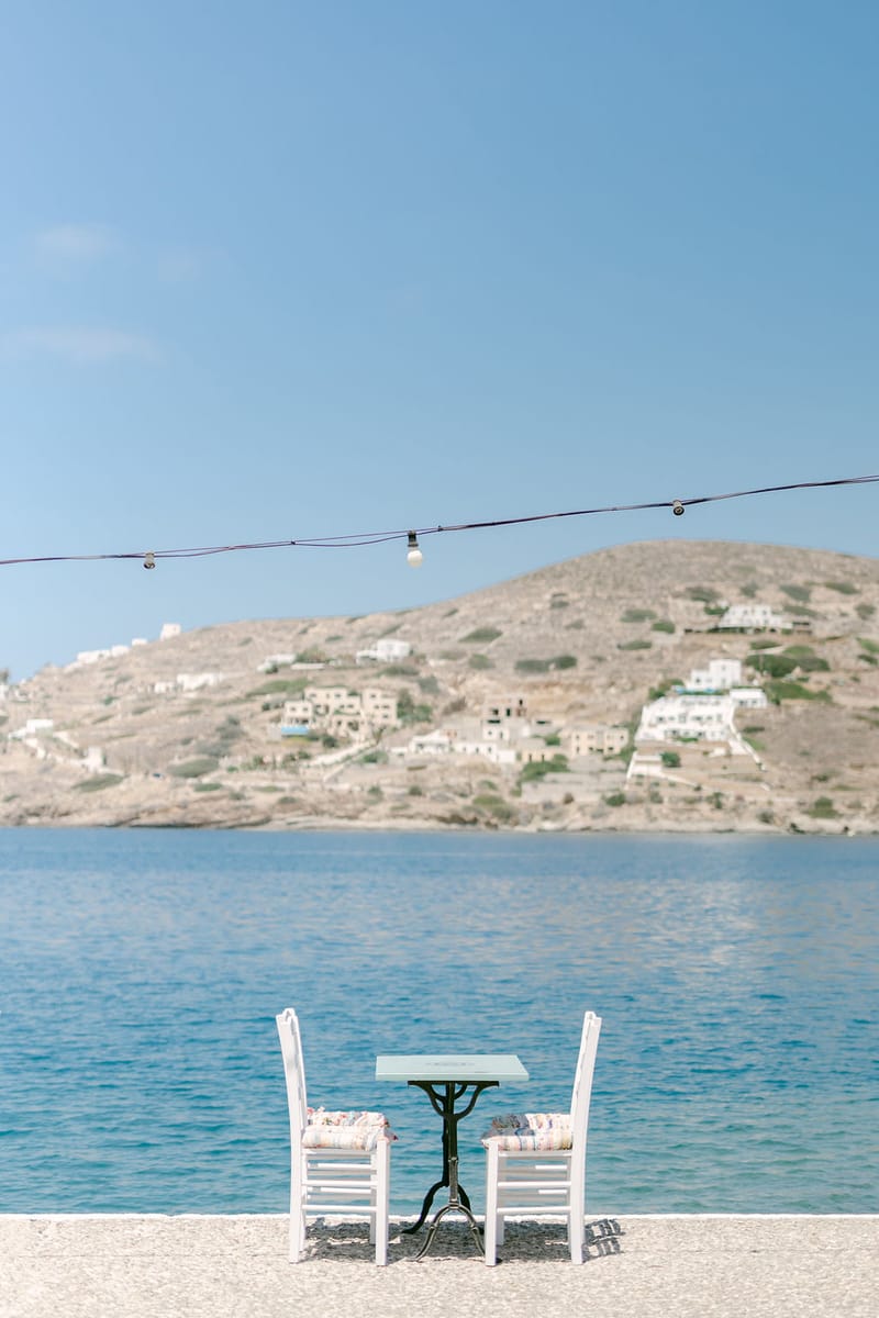 Jenny & Padraig Wedding at the Cycladic Gem Villa in Ios