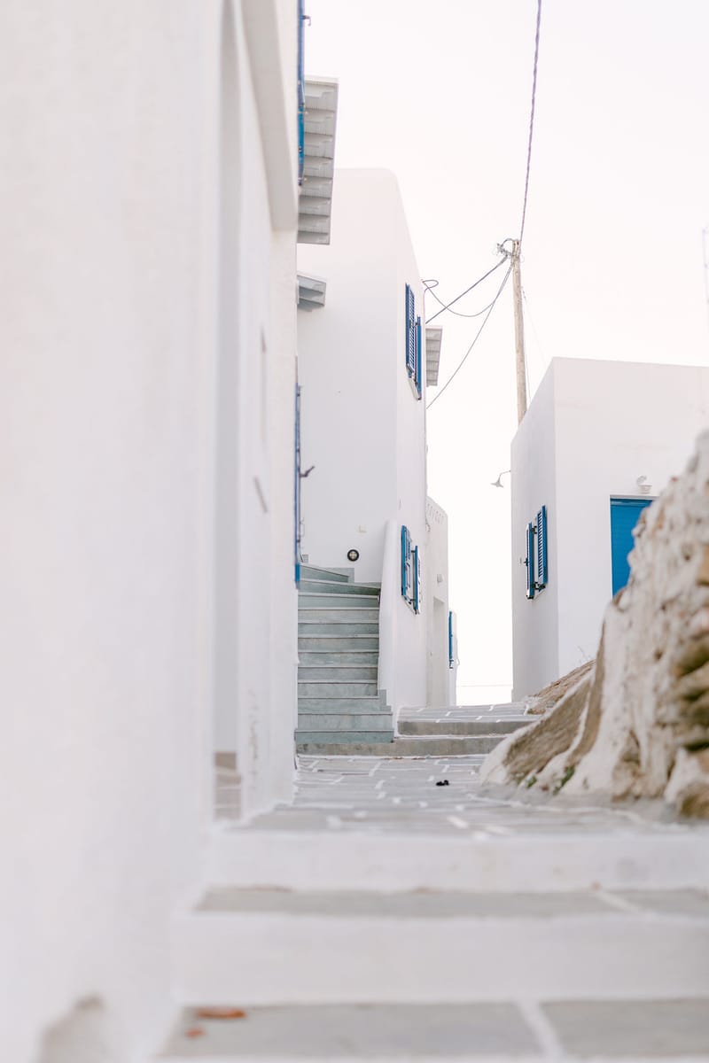 Jenny & Padraig Wedding at the Cycladic Gem Villa in Ios