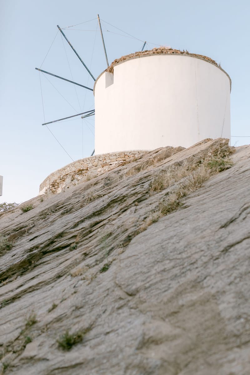 Jenny & Padraig Wedding at the Cycladic Gem Villa in Ios
