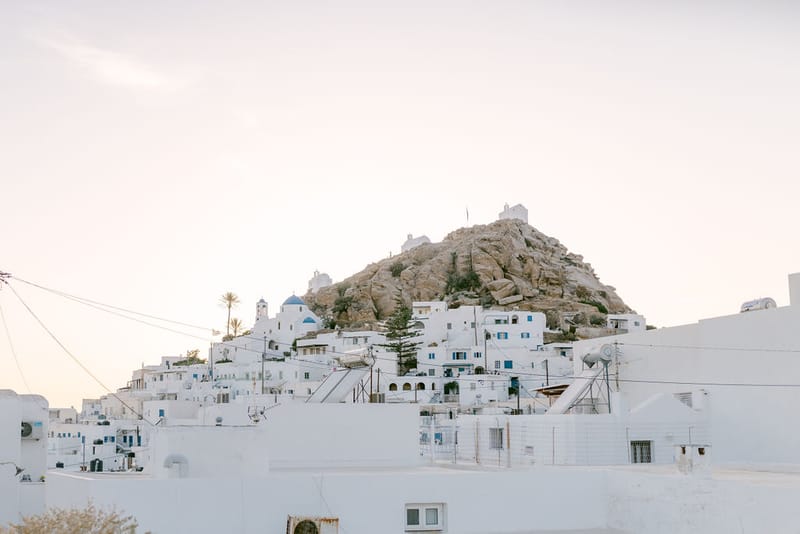 Jenny & Padraig Wedding at the Cycladic Gem Villa in Ios
