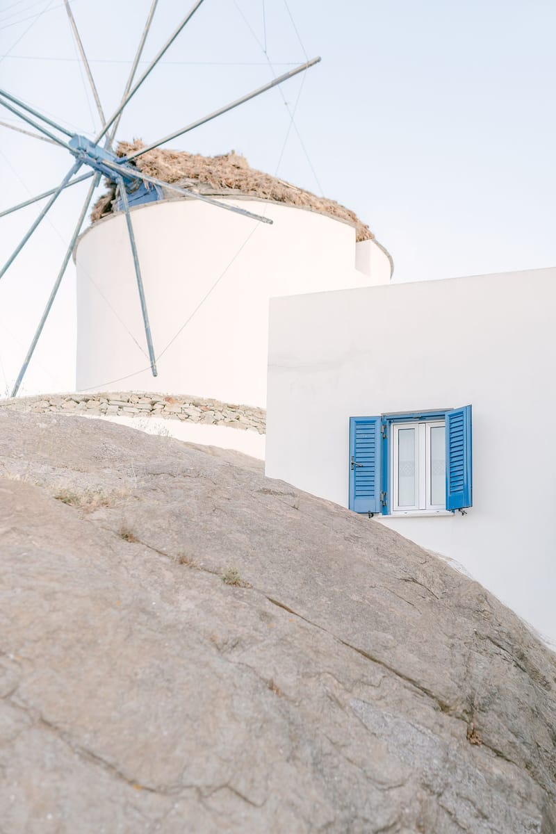 Jenny & Padraig Wedding at the Cycladic Gem Villa in Ios