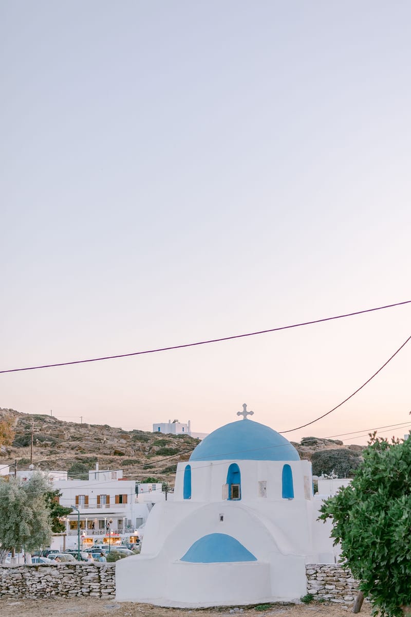 Jenny & Padraig Wedding at the Cycladic Gem Villa in Ios