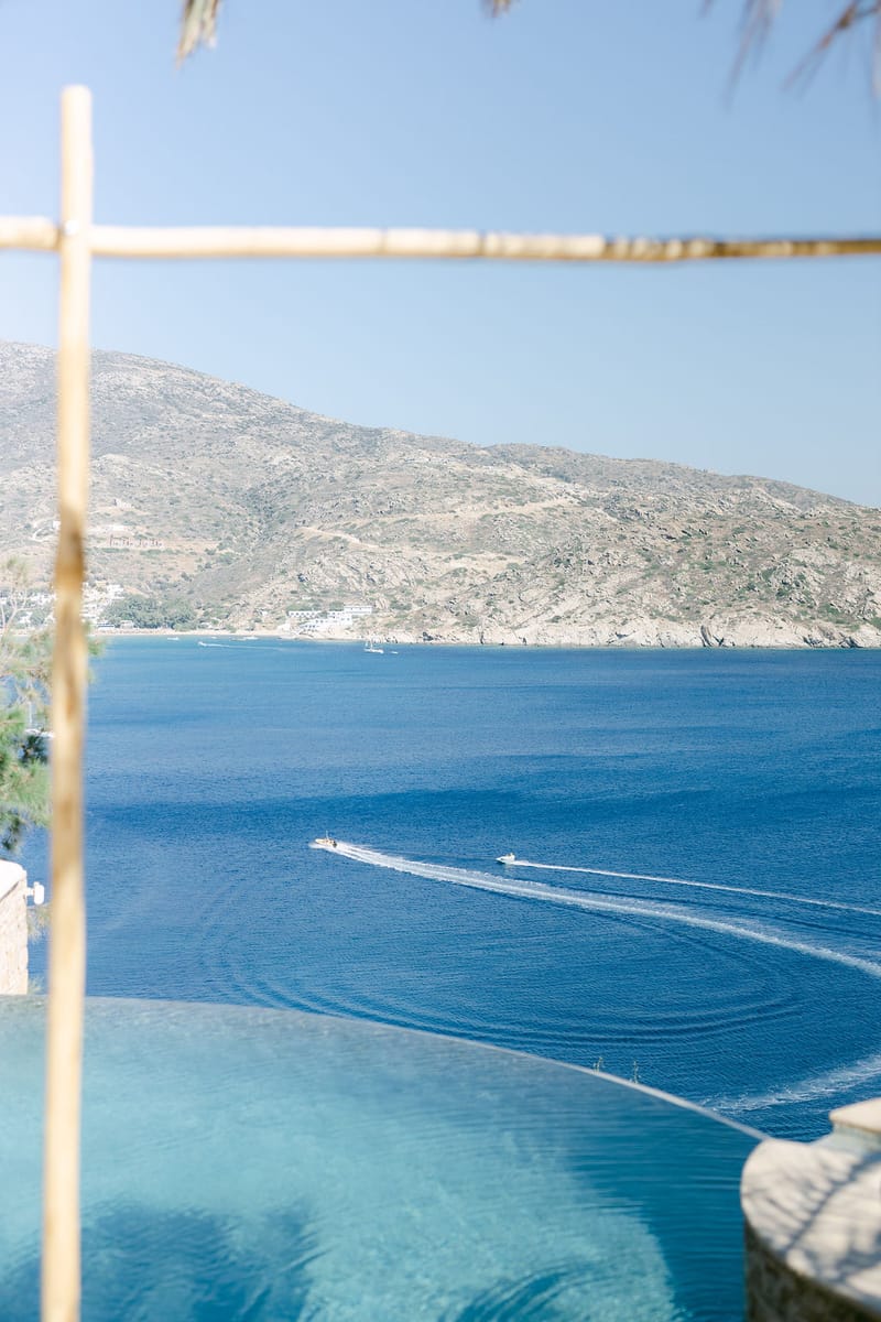 Jenny & Padraig Wedding at the Cycladic Gem Villa in Ios