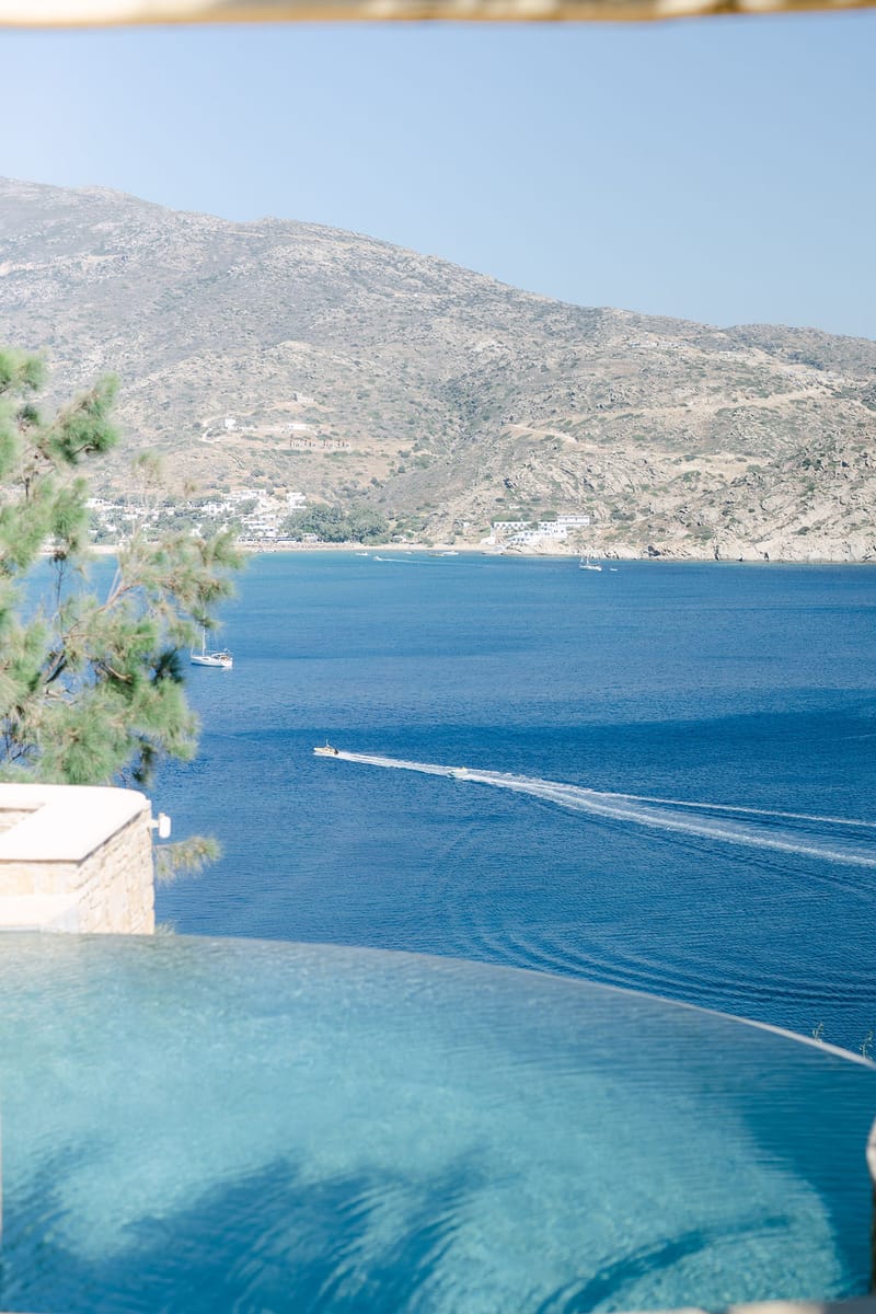 Jenny & Padraig Wedding at the Cycladic Gem Villa in Ios