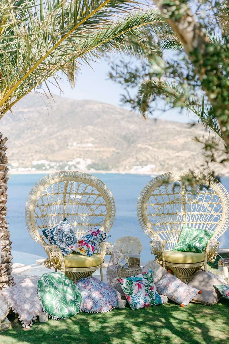 Jenny & Padraig Wedding at the Cycladic Gem Villa in Ios