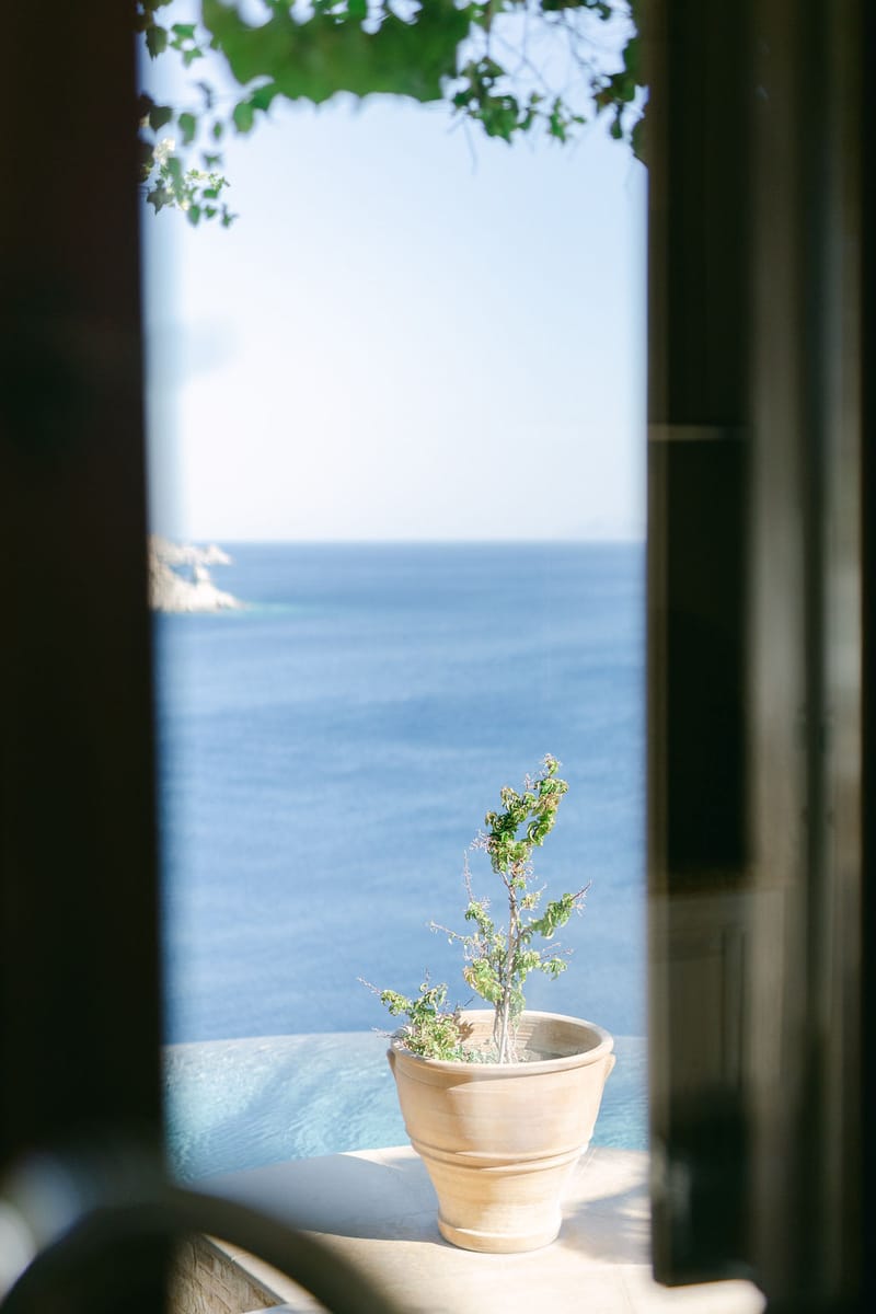 Jenny & Padraig Wedding at the Cycladic Gem Villa in Ios