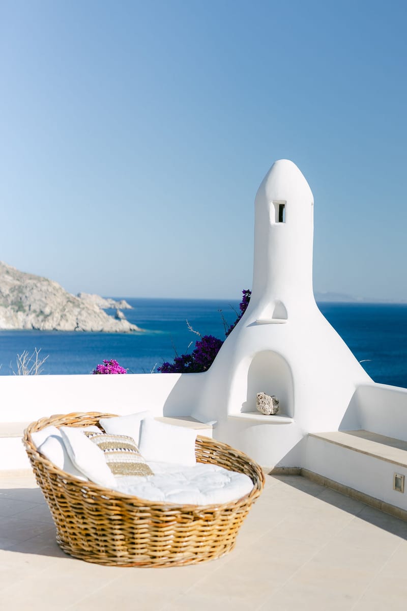 Jenny & Padraig Wedding at the Cycladic Gem Villa in Ios