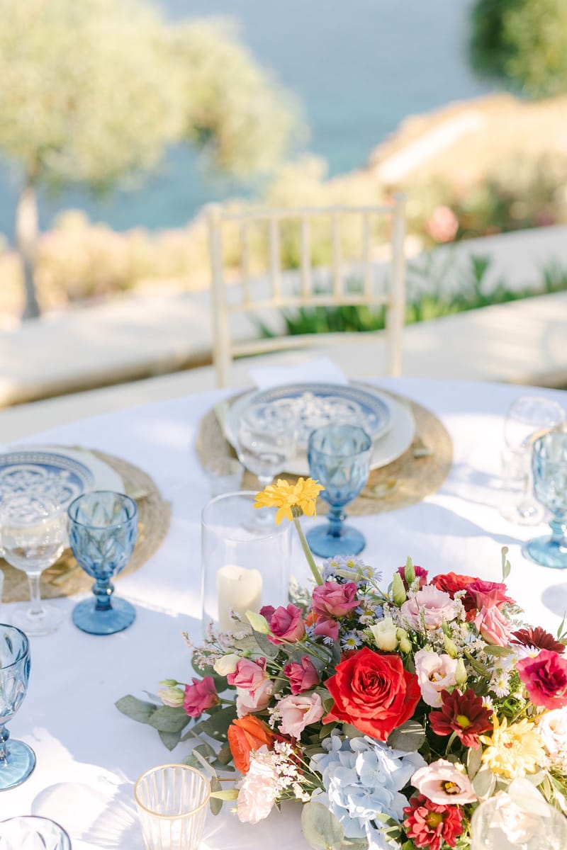 Jenny & Padraig Wedding at the Cycladic Gem Villa in Ios