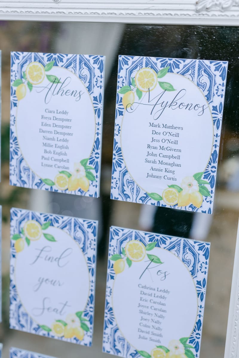 Jenny & Padraig Wedding at the Cycladic Gem Villa in Ios