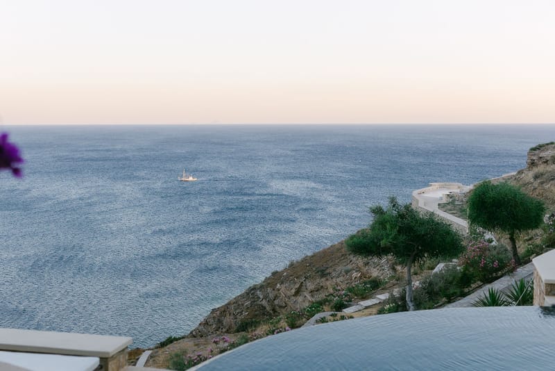 Jenny & Padraig Wedding at the Cycladic Gem Villa in Ios