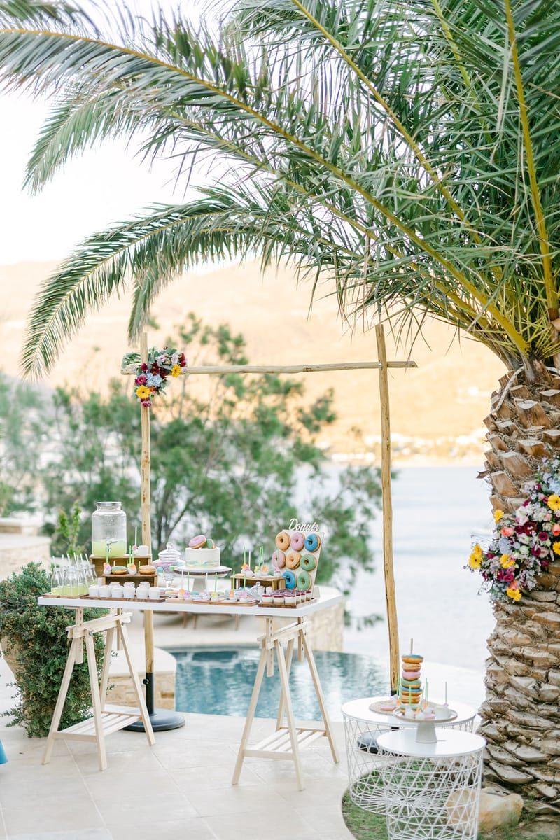 Jenny & Padraig Wedding at the Cycladic Gem Villa in Ios