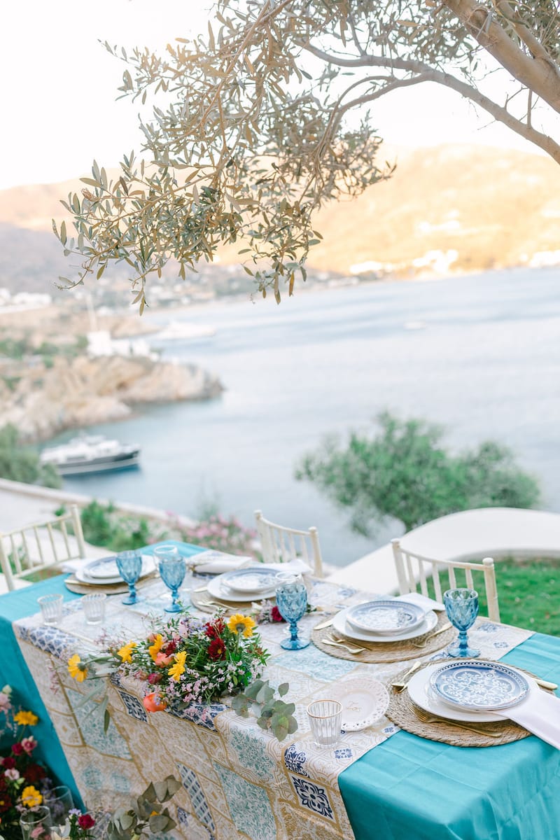 Jenny & Padraig Wedding at the Cycladic Gem Villa in Ios