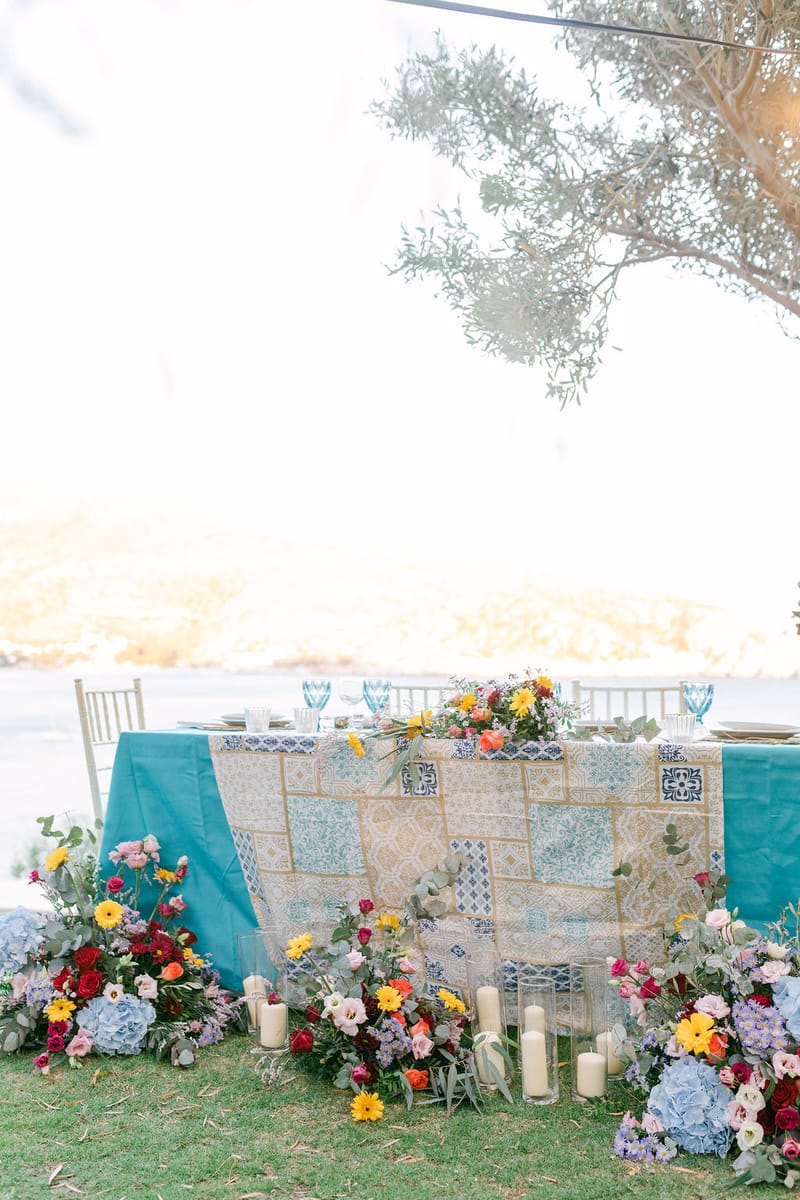 Jenny & Padraig Wedding at the Cycladic Gem Villa in Ios