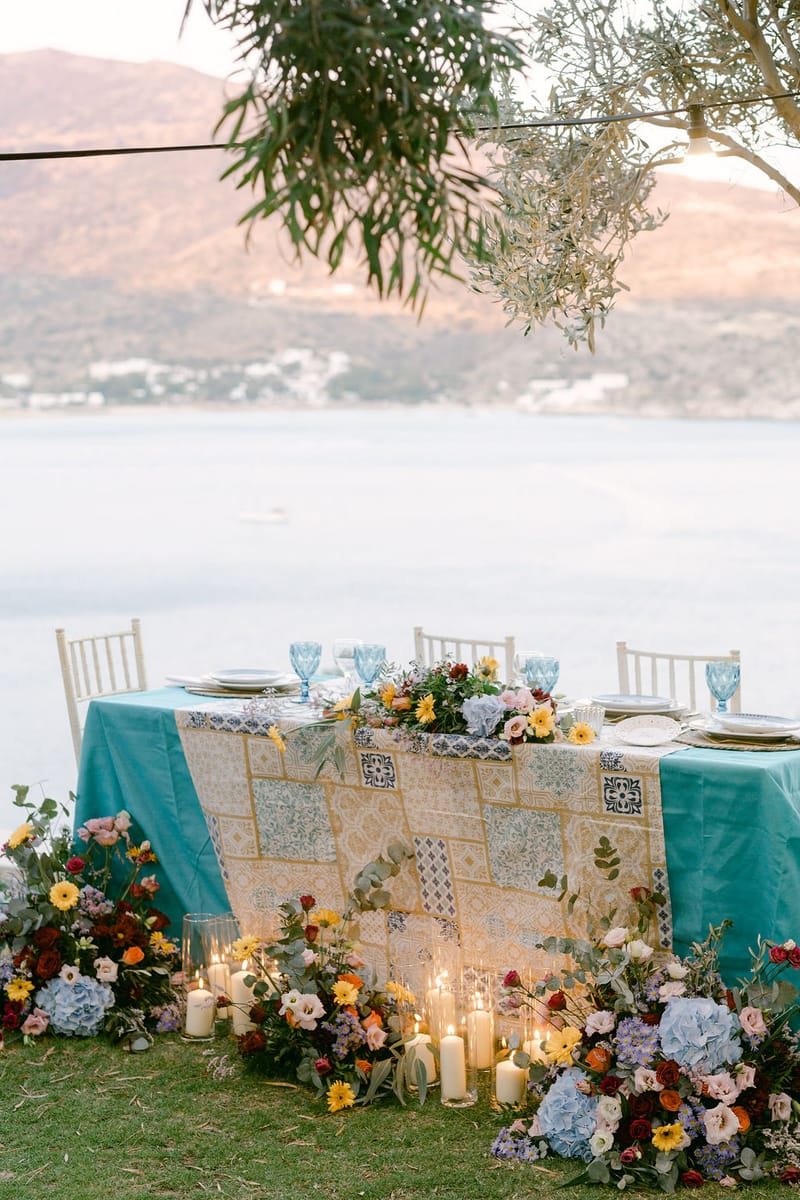 Jenny & Padraig Wedding at the Cycladic Gem Villa in Ios