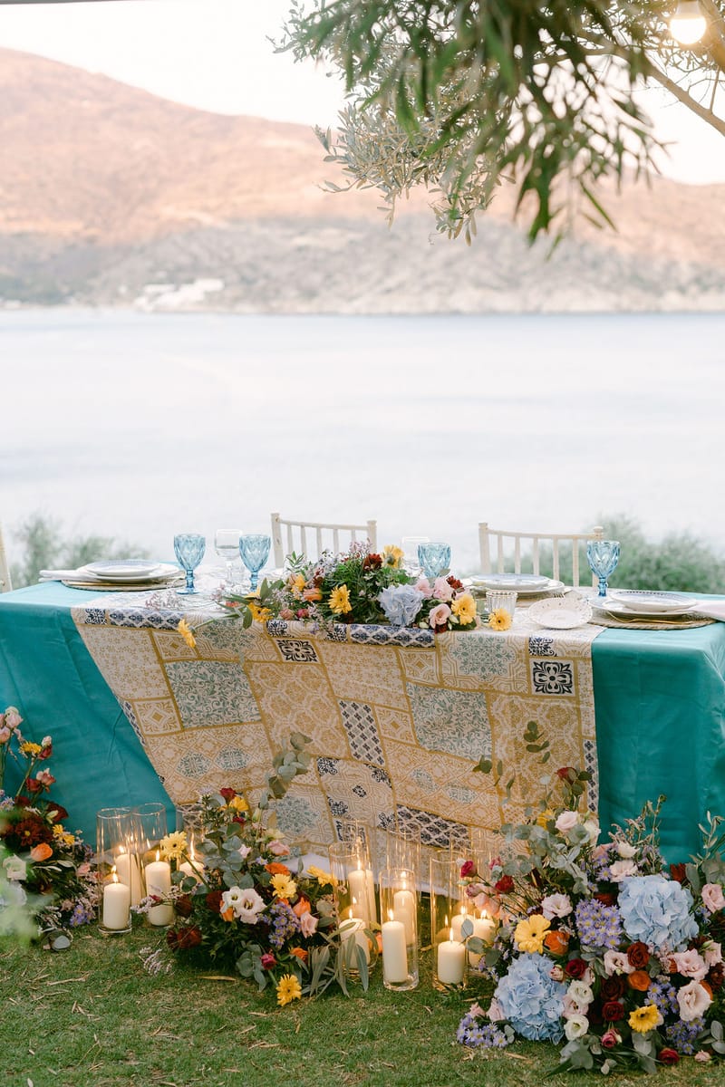 Jenny & Padraig Wedding at the Cycladic Gem Villa in Ios