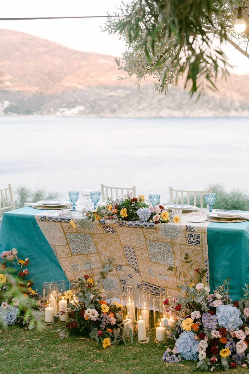 Jenny & Padraig Wedding at the Cycladic Gem Villa in Ios