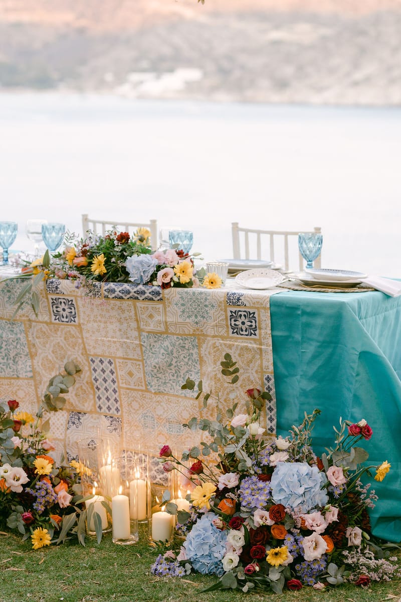 Jenny & Padraig Wedding at the Cycladic Gem Villa in Ios