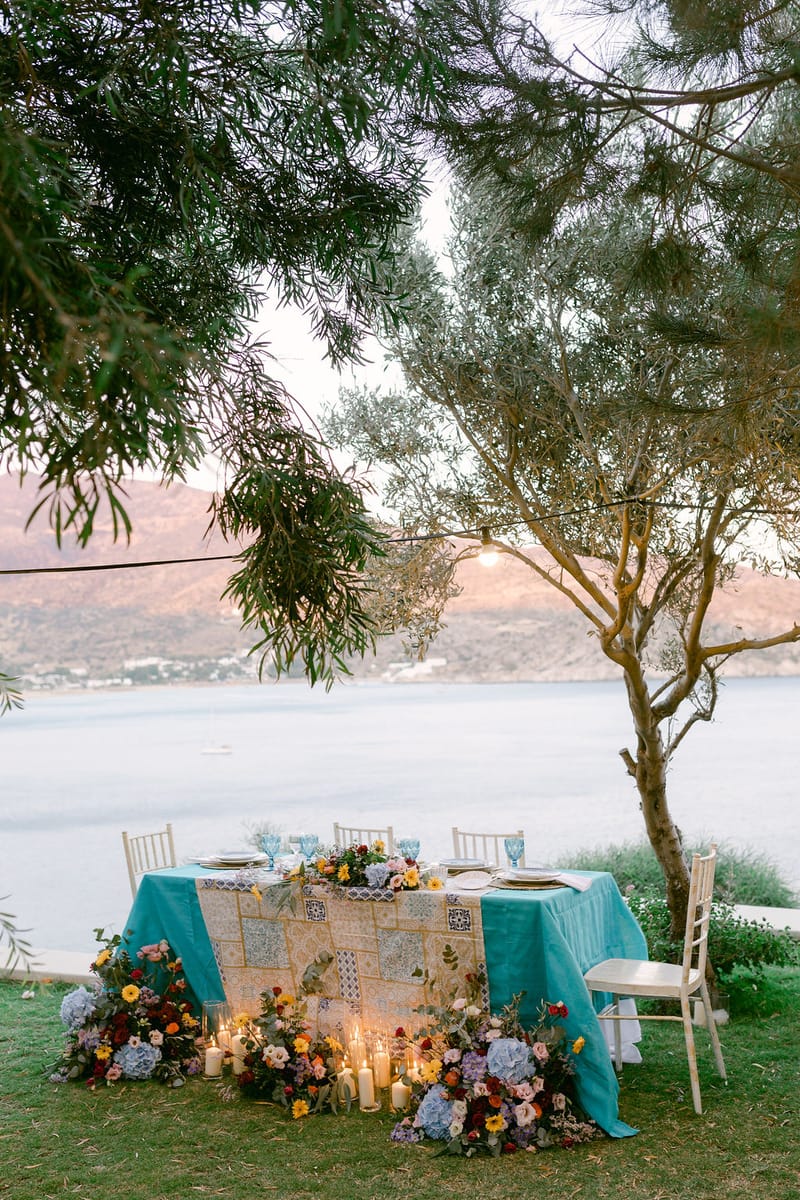 Jenny & Padraig Wedding at the Cycladic Gem Villa in Ios