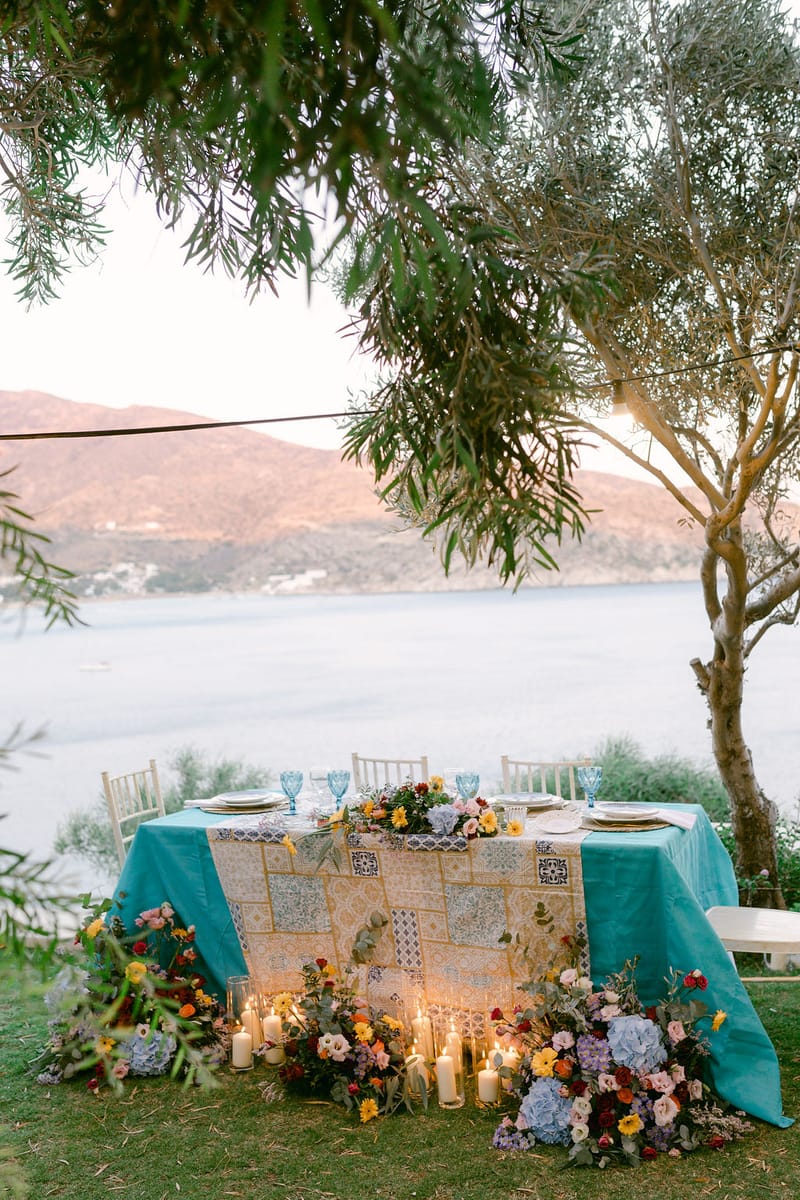 Jenny & Padraig Wedding at the Cycladic Gem Villa in Ios