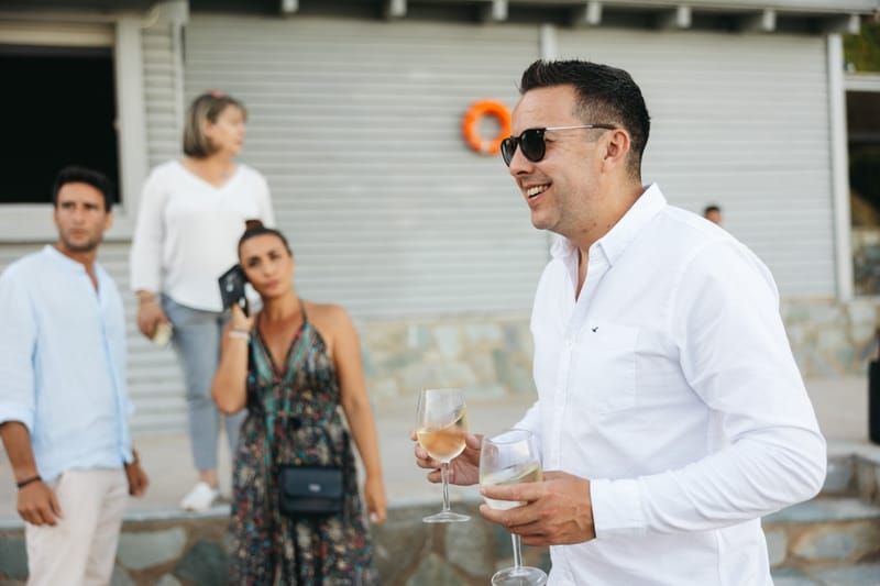 Gill & Nick Wedding in Agia Pelagia Crete
