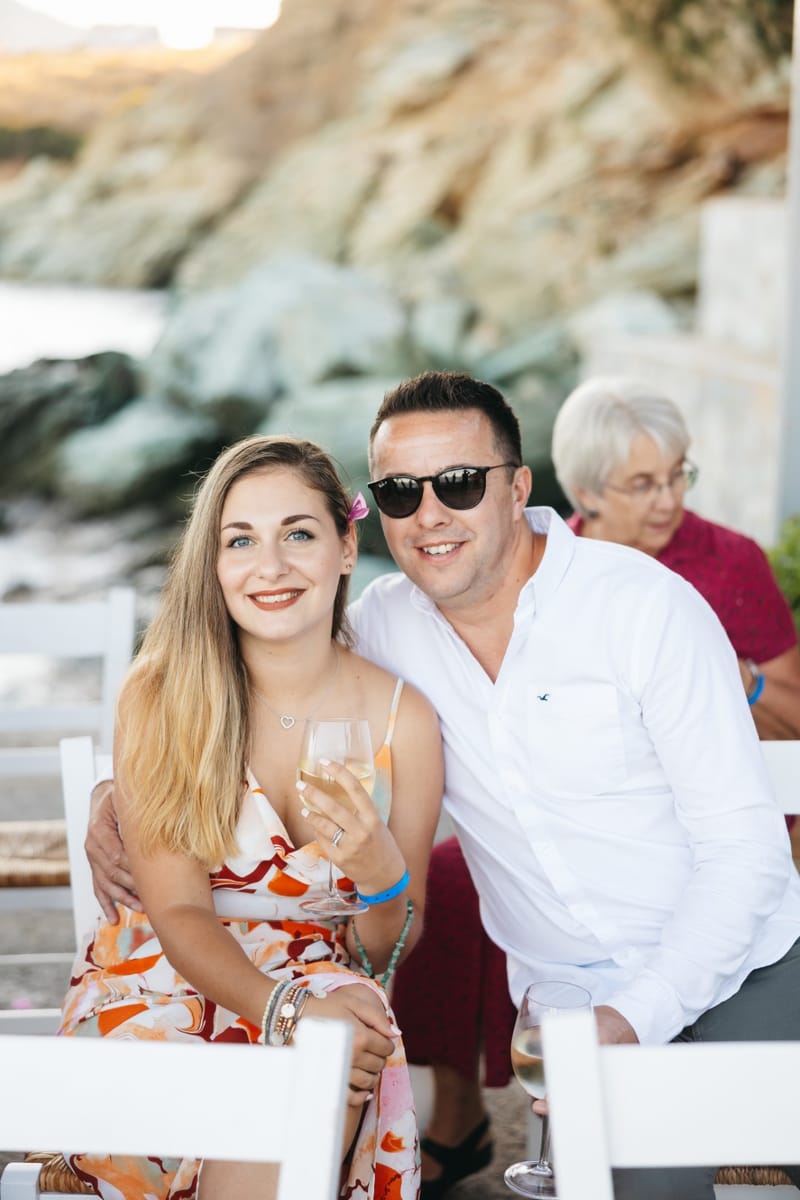 Gill & Nick Wedding in Agia Pelagia Crete