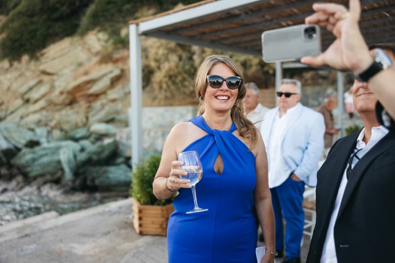 Gill & Nick Wedding in Agia Pelagia Crete