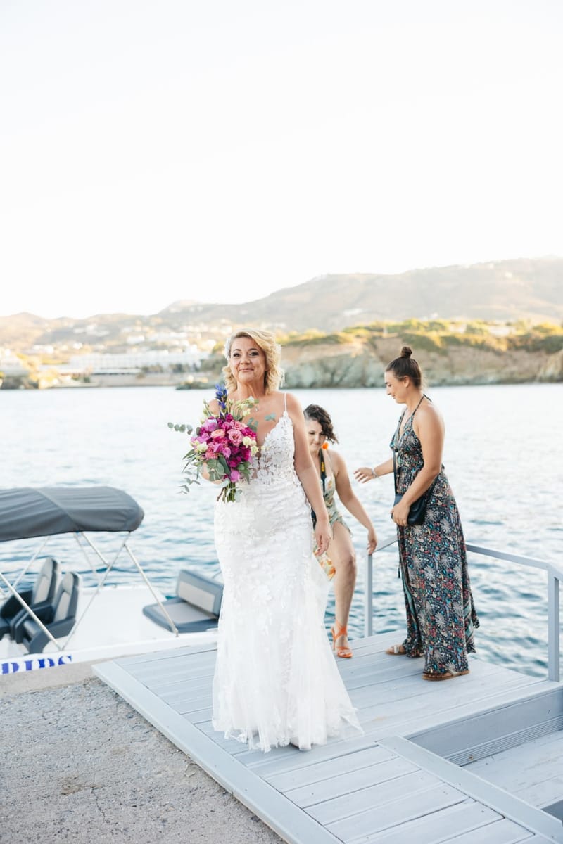 Gill & Nick Wedding in Agia Pelagia Crete