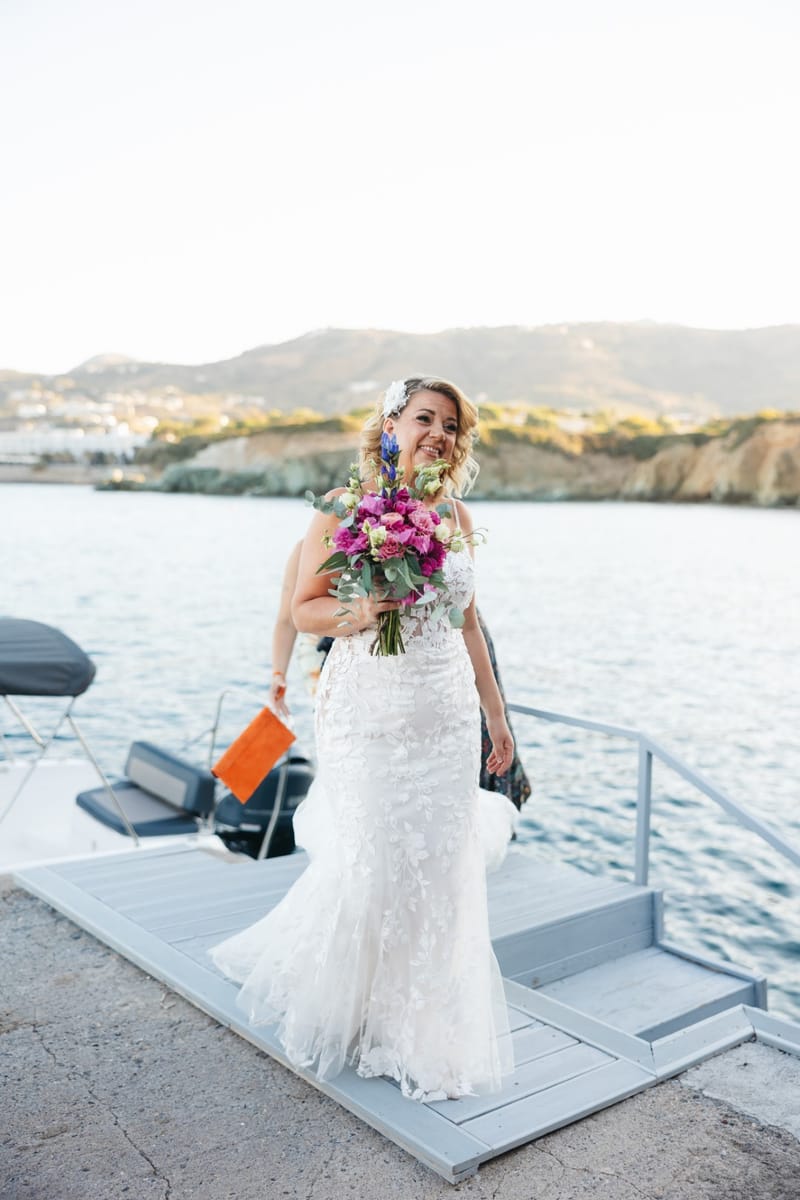 Gill & Nick Wedding in Agia Pelagia Crete