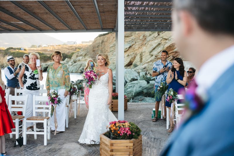Gill & Nick Wedding in Agia Pelagia Crete