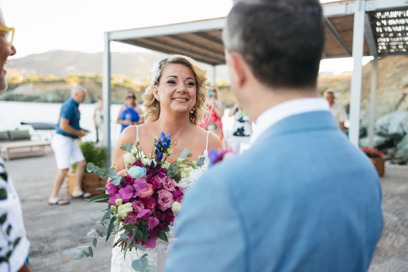Gill & Nick Wedding in Agia Pelagia Crete